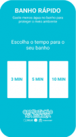 App Banho Rápido